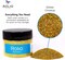 Rolio - 1 Jar Vibrant Holographic Glitter (Sunflower Gold) - 1 oz